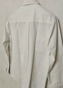 Men's Classic White Button-Down Shirt