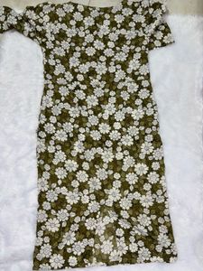 Sale 😍🎄🎄Green Floral Dress