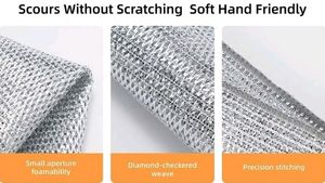 Dish Wash Scrubber - Pack Of 10 Pieces