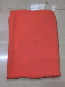 Peach Saree/dress Material