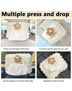 Car tissue holder