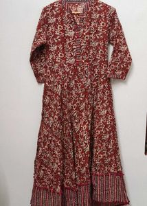 Boho Floral Maxi Anarkali