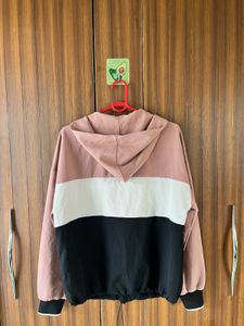 Colorblock Quarter Zip Hoodie