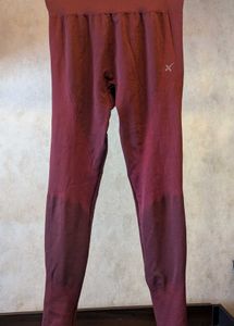 HRX Burgundy Active Leggings