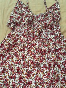 Floral Two-Piece Outfit