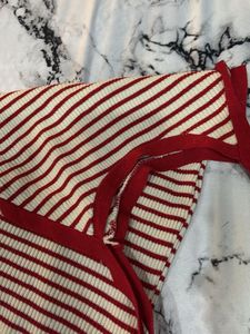 Striped Ribbed Tank Top