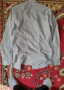 Formal Grey Long Sleeve Shirt
