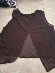 Sheer Overlay Top