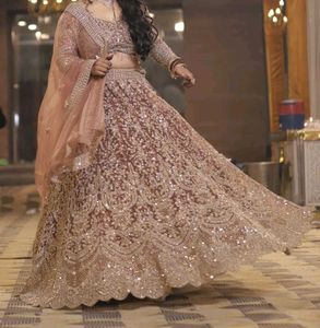 4 Hour Used Gorgeous Bridal Lehenga Choli Set