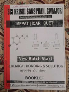 sci krishi sansthan notes and booklet for cuet/ica