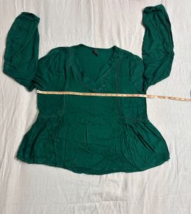 LOV Green Tunic/Top