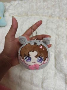 Cute Anime Plush Keychain