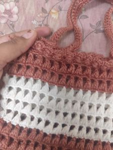 Crocheted Tote Bag