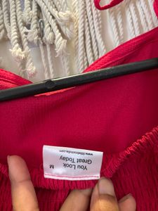 Vibrant Pink Mini Dress small size