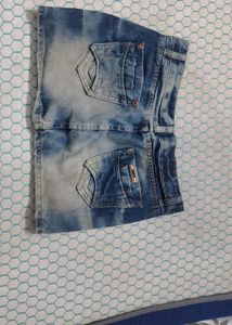 Y2K Denim Mini Skirt