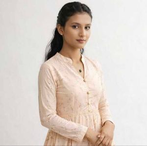 Elegant Pink Ethnic Gown