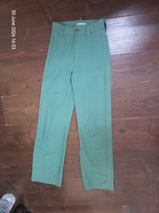 Kotty Chic Green Wide-Leg Pants