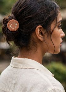 Cute Character Hair Clips – 5 Piece Set (Brown)