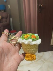 Handmade Crochet Keychain Charm