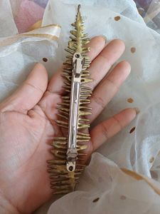 Fern antique finish Hair Clip