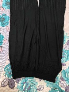 Elegant Black Plazo
