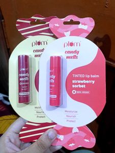 SET OF 2 Plum Candy Melts Tinted Lip Balm