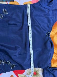 Elegant Navy Blue Kurta Set