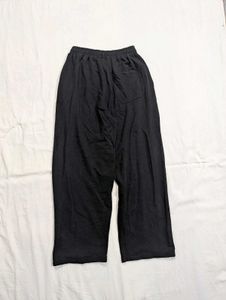 IetsFrans Black Baggy Fit Sweatpants ( unisex )