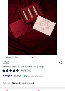 HYUE Velvet Lip Kit in Berries x Malaika Arora