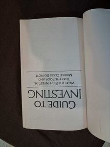 Rich Dad's Guide to Investing Book