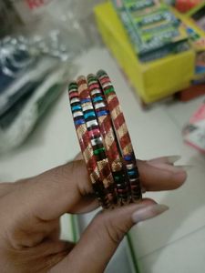 Colorful Handmade Bangle Set