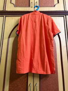 Men's Orange Polo T-Shirt