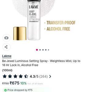 Lakme Absolute Setting Spray