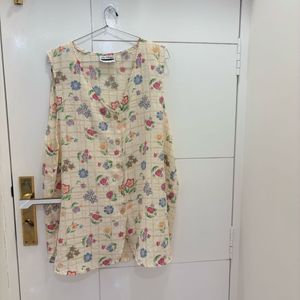 Vintage Cream Coloured Vest