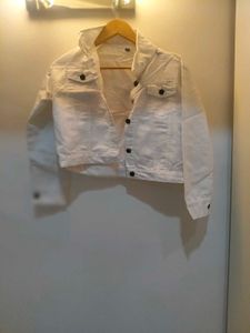 White Denim Jacket