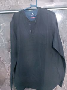 Black Short Shirt Like Kurta