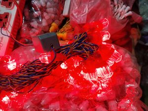 Red LED Decorative String Lights