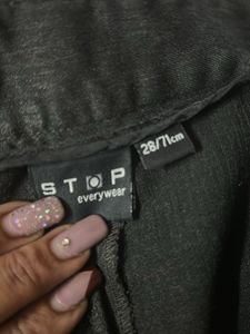 Gray formal pant
