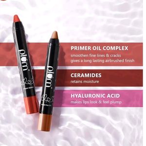 Plum Twist &amp; Go Matte Lipstick | Ceramides + Hyalu
