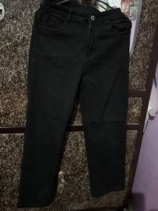 Classic Black Denim Jeans