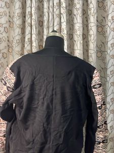 Unique Embroidered Open Jacket