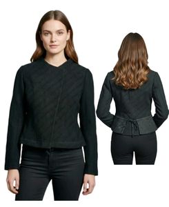 Black Quilted Jacket Small