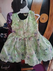 Sparkling Floral Baby Dress