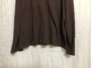 Allison Brittmey Brown Cotton T Shirt