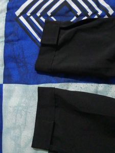 Classic Black High-Waisted Trousers