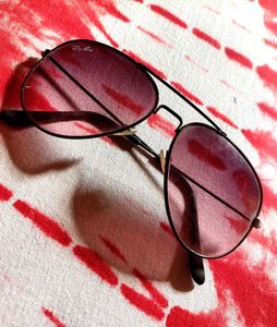 Ray-Ban Red Lens Aviator Sunglasses 🕶️