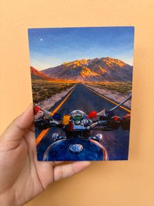 Wooden Art Print Magnet