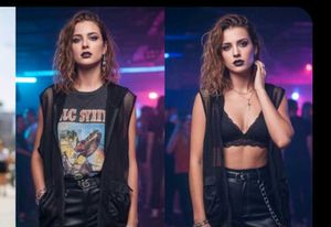 Sleeveless Black Vest