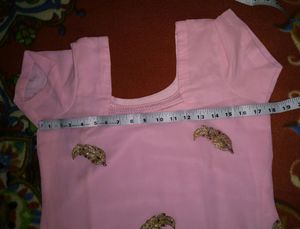 NEW Pink salwar suit set - 3 piece - { not used }