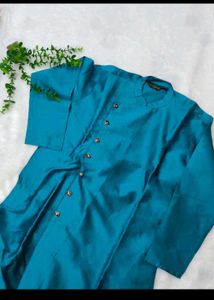 Elegant Silk blend festive Kurta